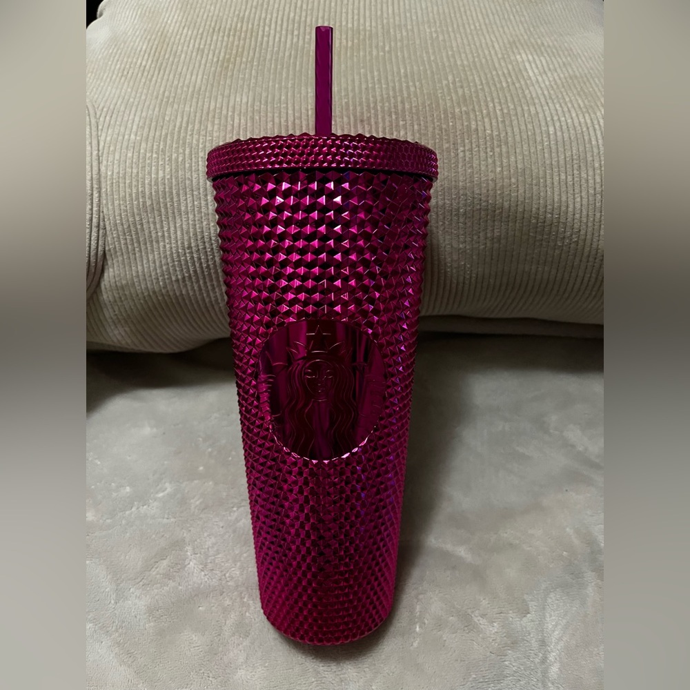 Pink Studded 24oz Starbucks Tumbler